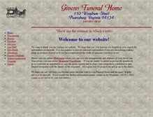 Tablet Screenshot of givensfuneralhome.com